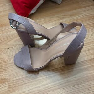 New Look Women's Lavender Block Heels